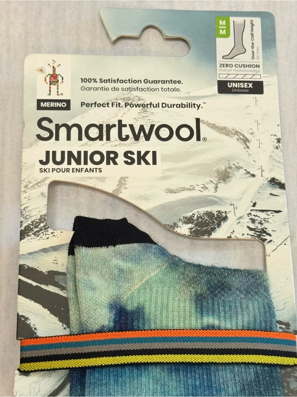 Smartwool Junior Ski Over Calf Zero Cushion Socks Lot of 3 Unisex Medium New
